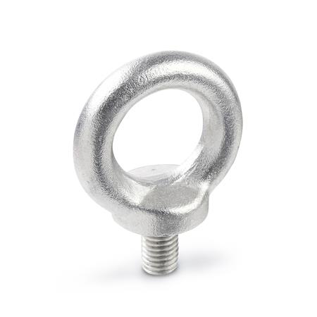 Otto Ganter Stainless Steel Lifting Eye Bolt, DIN 580